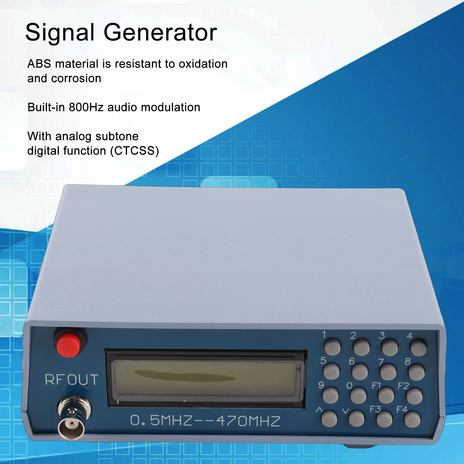 Rf Signal Generator 0.5Mhz To 470Mhz - Function Signal Generator RF Signal Generator