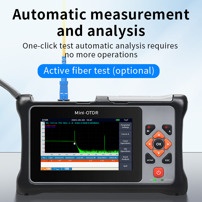 KP800 Optical Time Domain Refl - огляд і ціна Optical Time Domain Reflectometer Otdr 1310 1550Nm