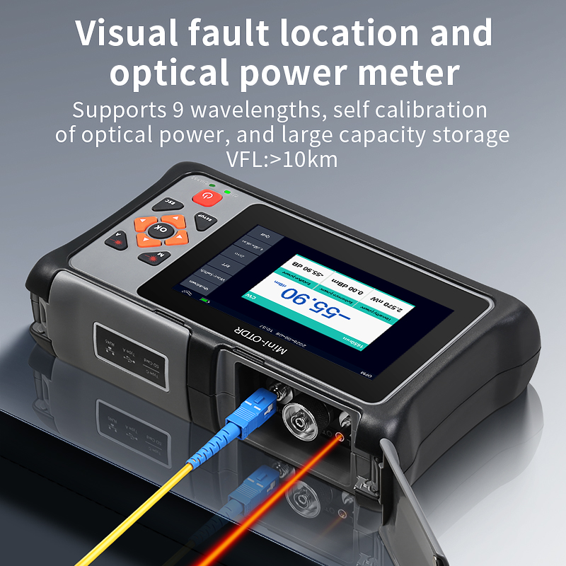 KP800 OTDR 100KM 24/22dB 1310/ - огляд і ціна Optical Time Domain Reflectometer Otdr 1310 1550Nm